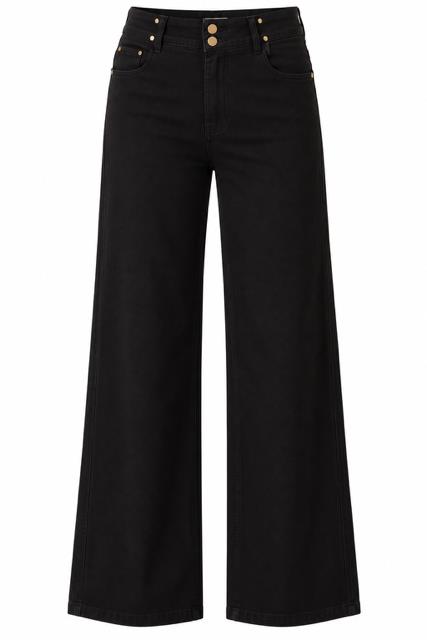 Caramelle Stretch Wide Leg Black