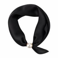 Caramelle Sjal med Magnet Black