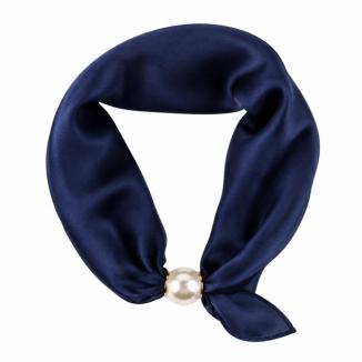 Caramelle Sjal med Magnet Navy