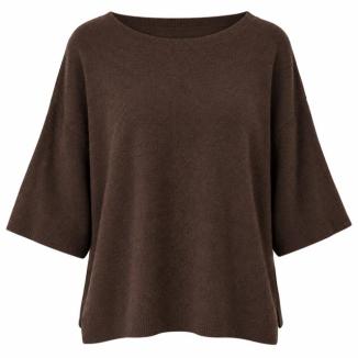 Caramelle Stickad Tröja Coffe
