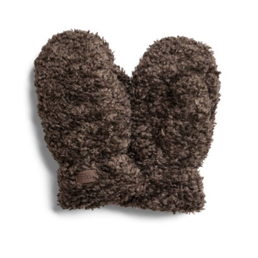 Handskkompaniet Mitten Polyester Fur Brown