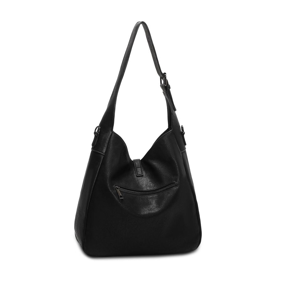 Lycke Carina Hobo Black
