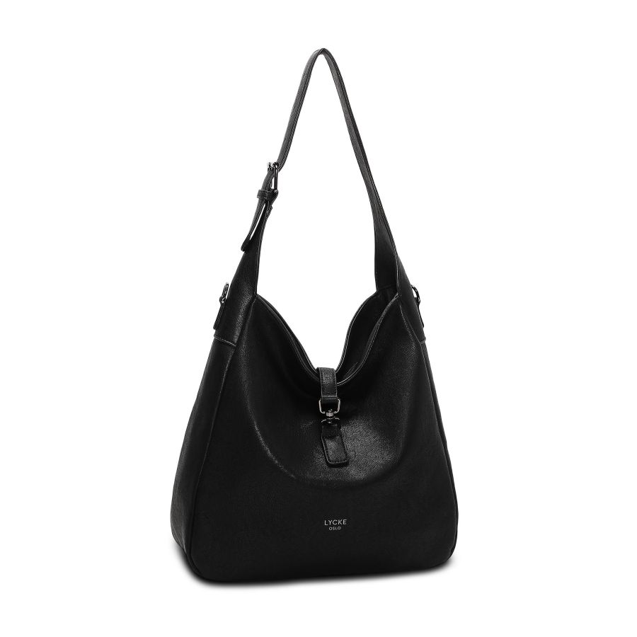 Lycke Carina Hobo Black