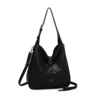 Lycke Carina Hobo Black