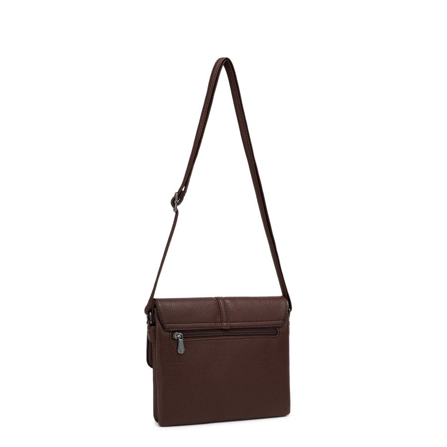 Puccini Abby Flapbag Brown