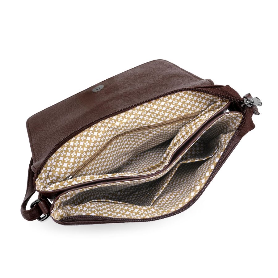Puccini Abby Flapbag Brown