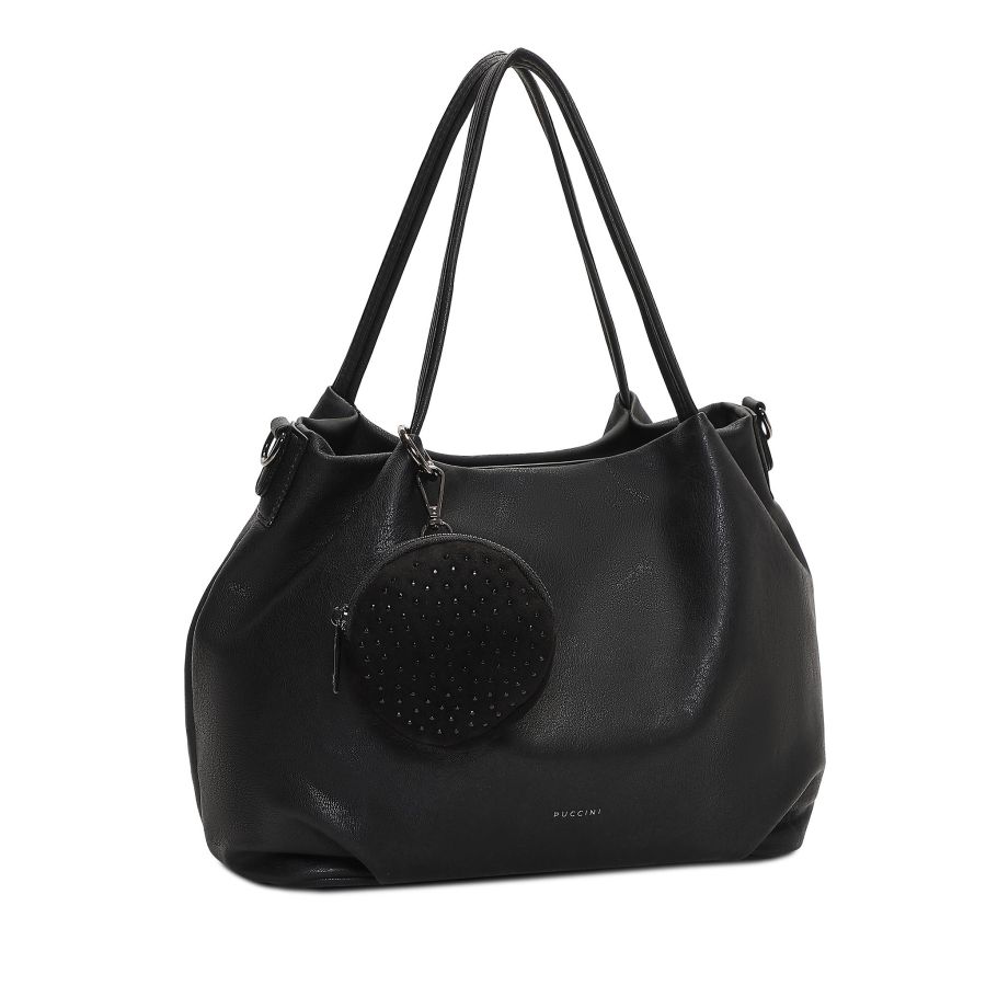 Puccini Linea Handbag Black