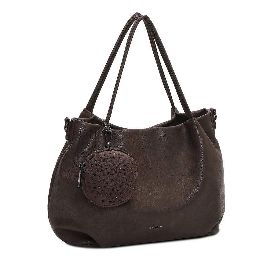 Puccini Linea Handbag Brown