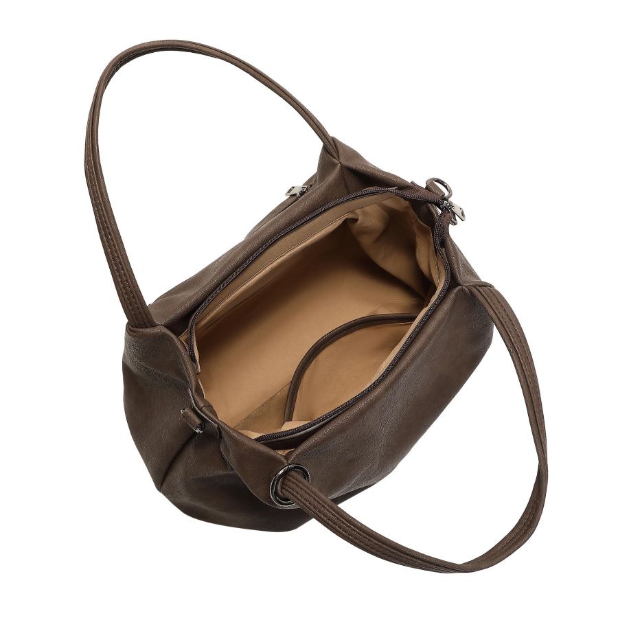 Puccini Linea Handbag Brown