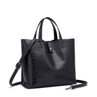 Puccini Greta Handb Croco Black