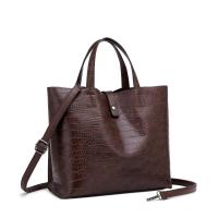Puccini Greta Handb Croco Brown