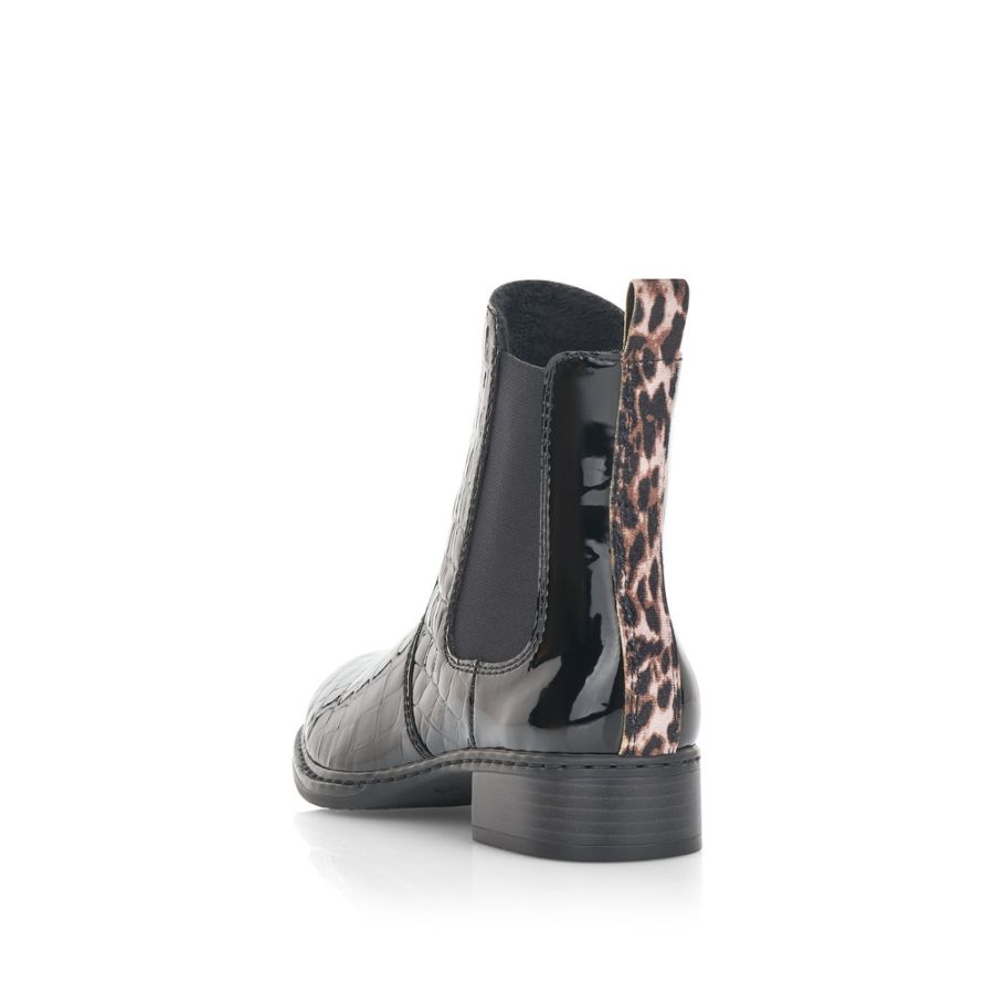 Rieker Boots Black/Croco
