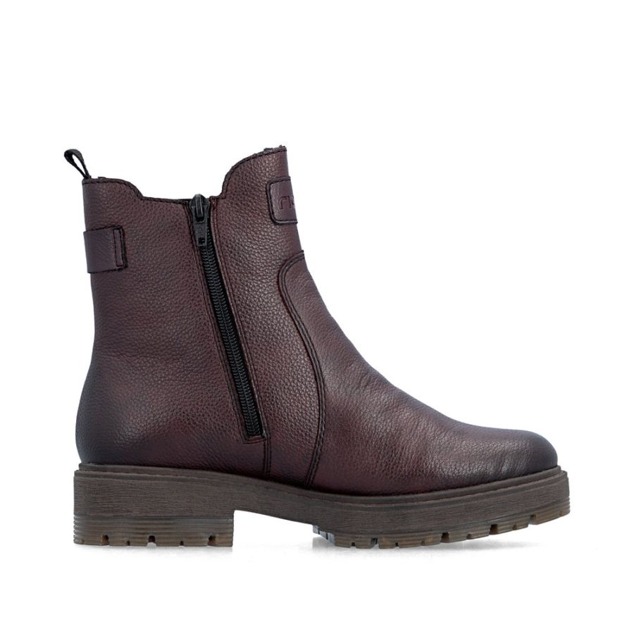 Rieker Boots Maya vinröd