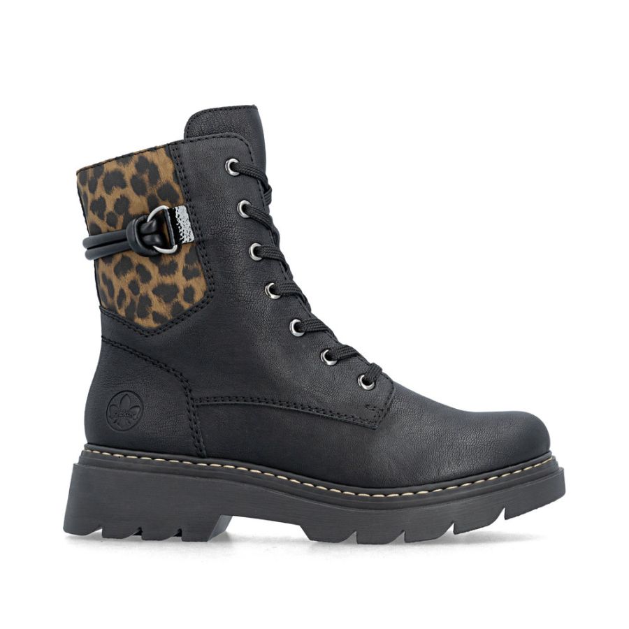 Rieker Känga Black/Leo