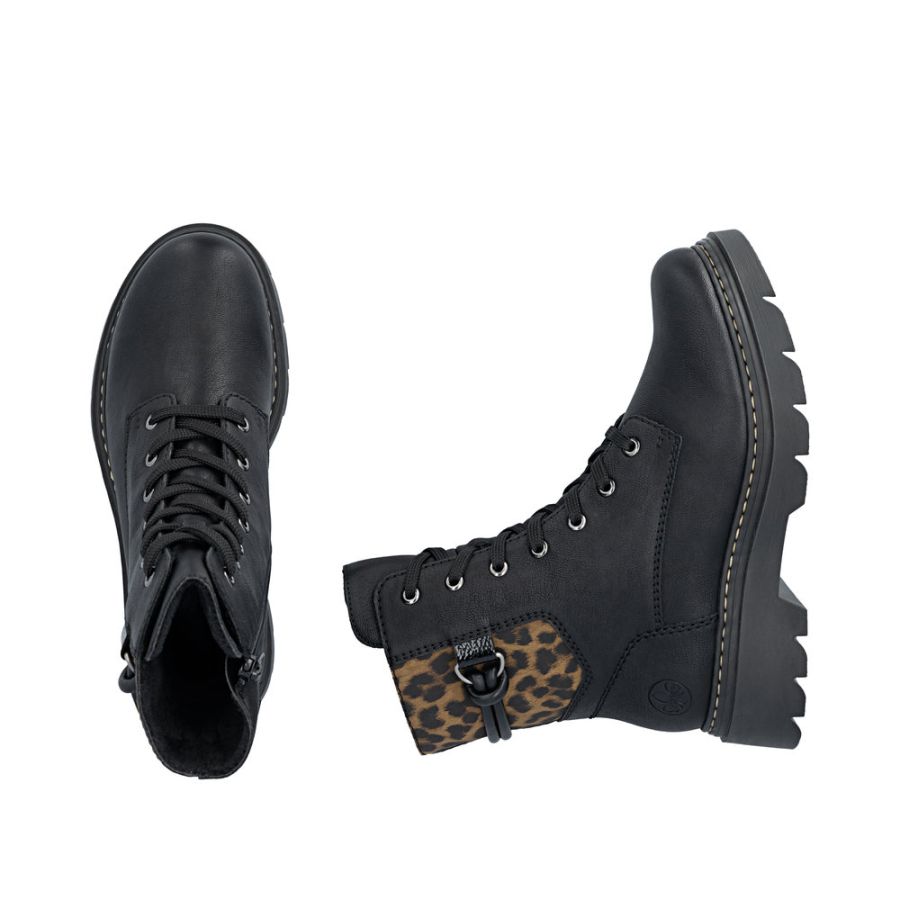 Rieker Känga Black/Leo