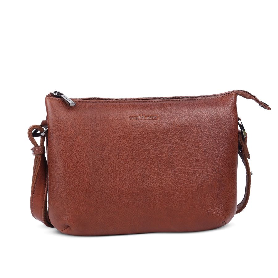 The Monte Clutch M Cognac