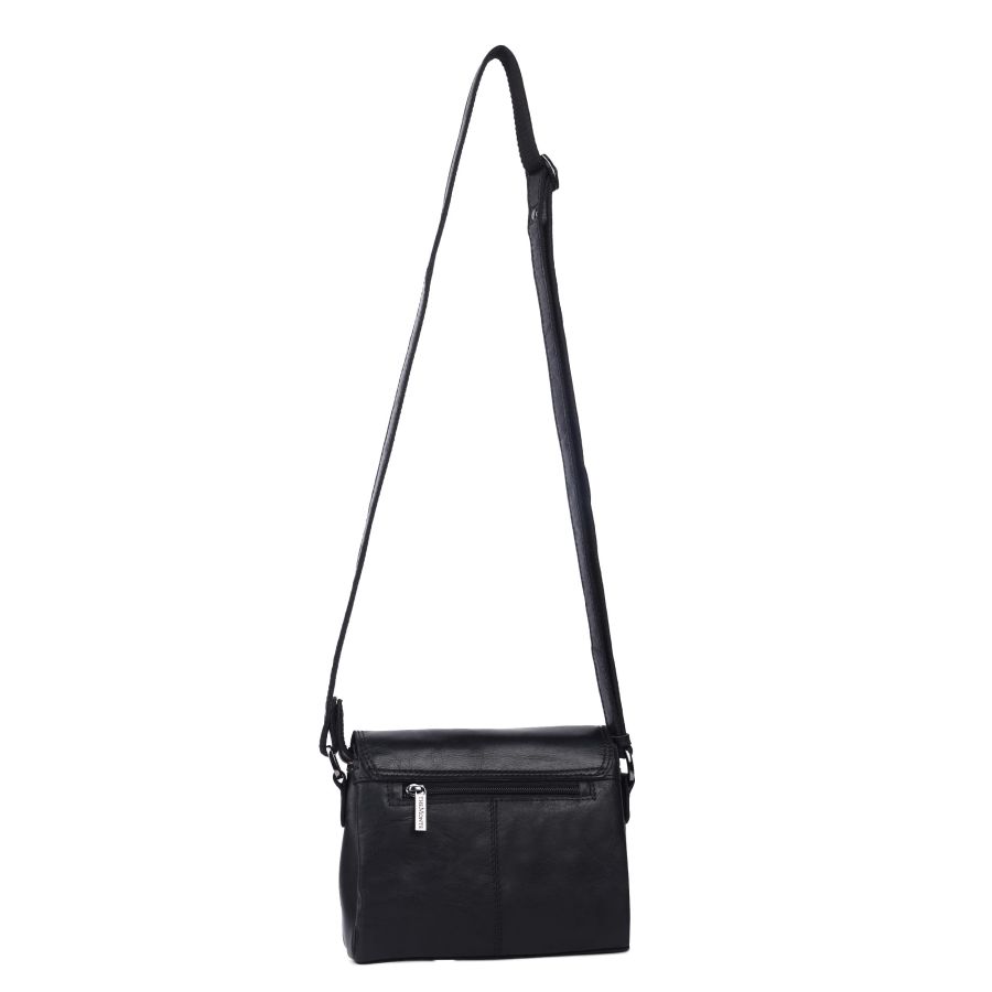 The Monte Flap Bag S Black