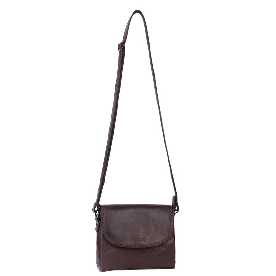 The Monte Flap Bag S Brown