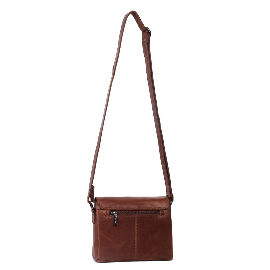 The Monte Flap Bag S Cognac