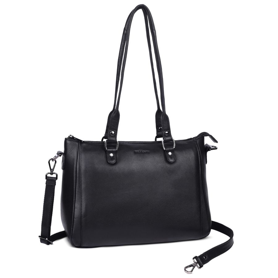 The Monte Tote Bag M Black