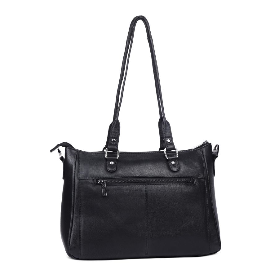 The Monte Tote Bag M Black