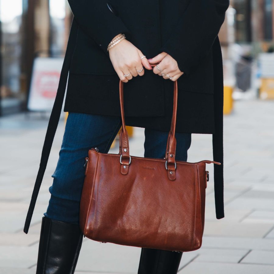 The Monte Tote Bag M Cognac