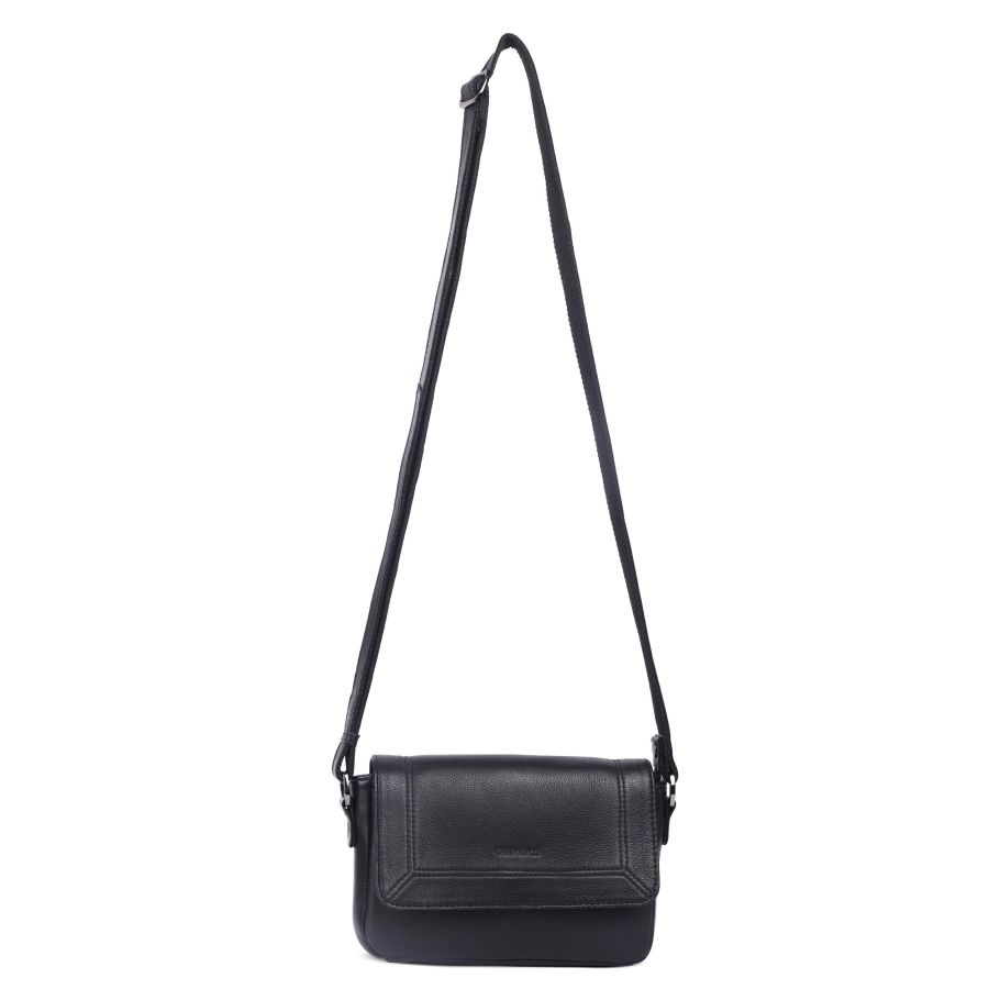 TheMonte Flap Bag S Black