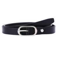 The Monte Bälte Ovalt Spänne Silver Black
