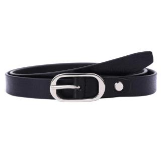 The Monte Bälte Ovalt Spänne Silver Black