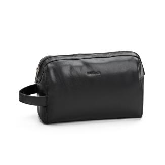 The Monte Toilet Bag Black