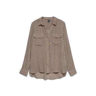 Vero Moda Bumpy Shirt Cocoa Brown