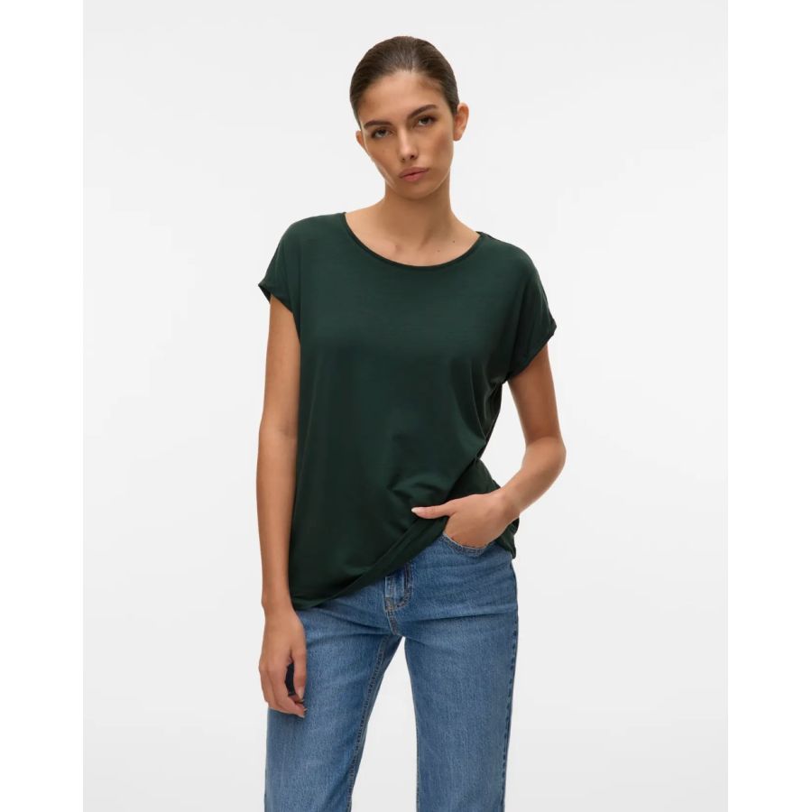 Vero Moda Ava Plain Top Pine Grove